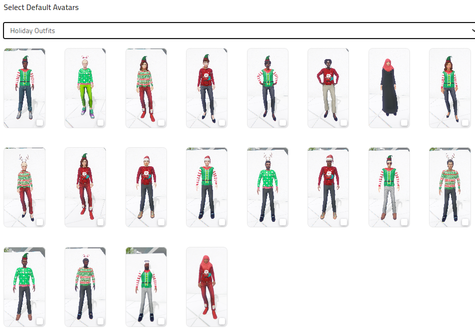 Default avatar collections | Breakroom Documentation